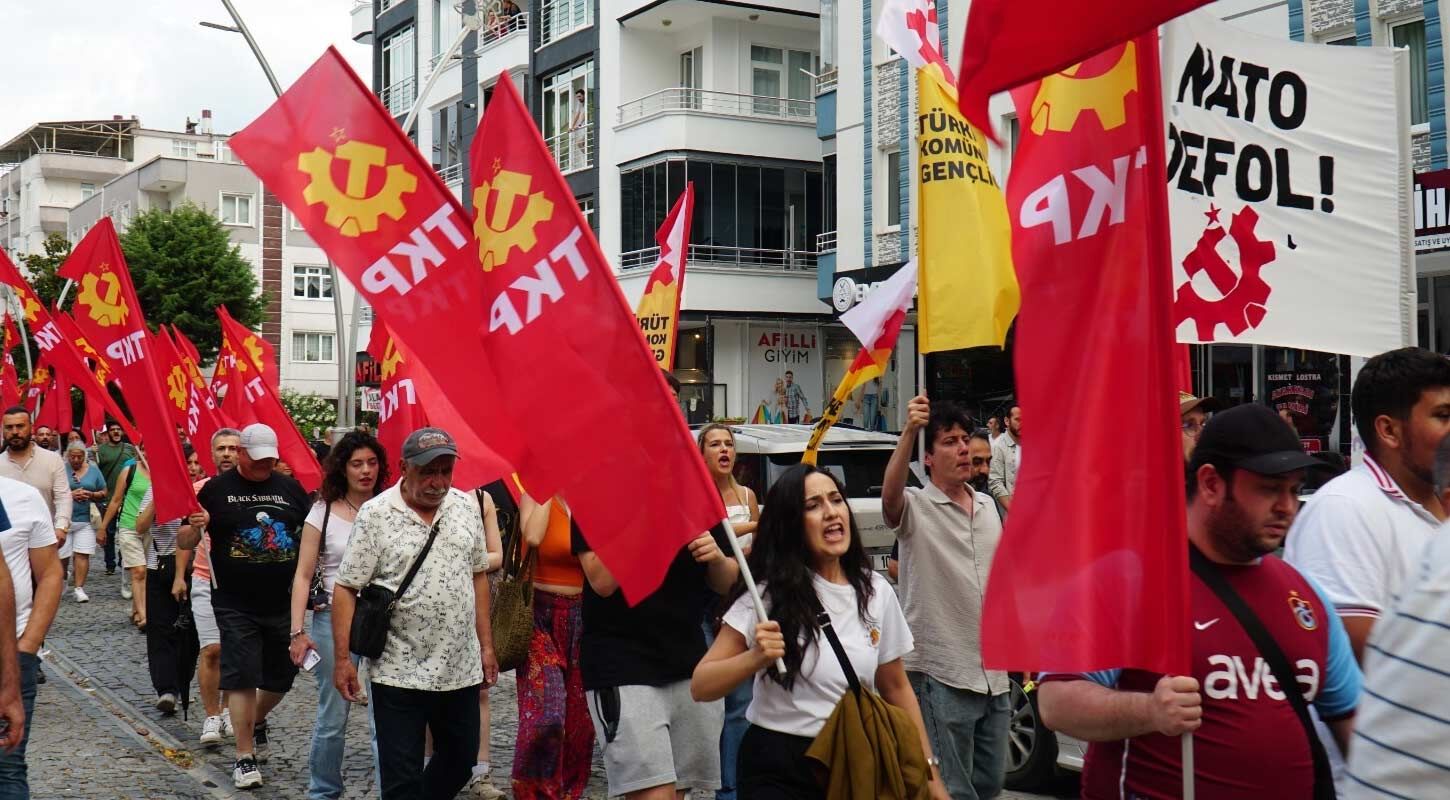 Samsunda Nato Protestosu Nato 2