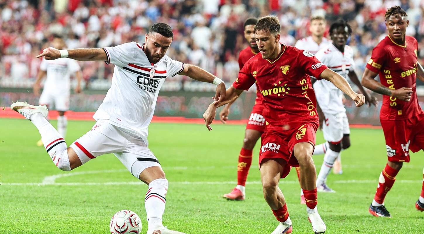 Samsunspor Goztepe Maci 3 3 Sona Erdi 5