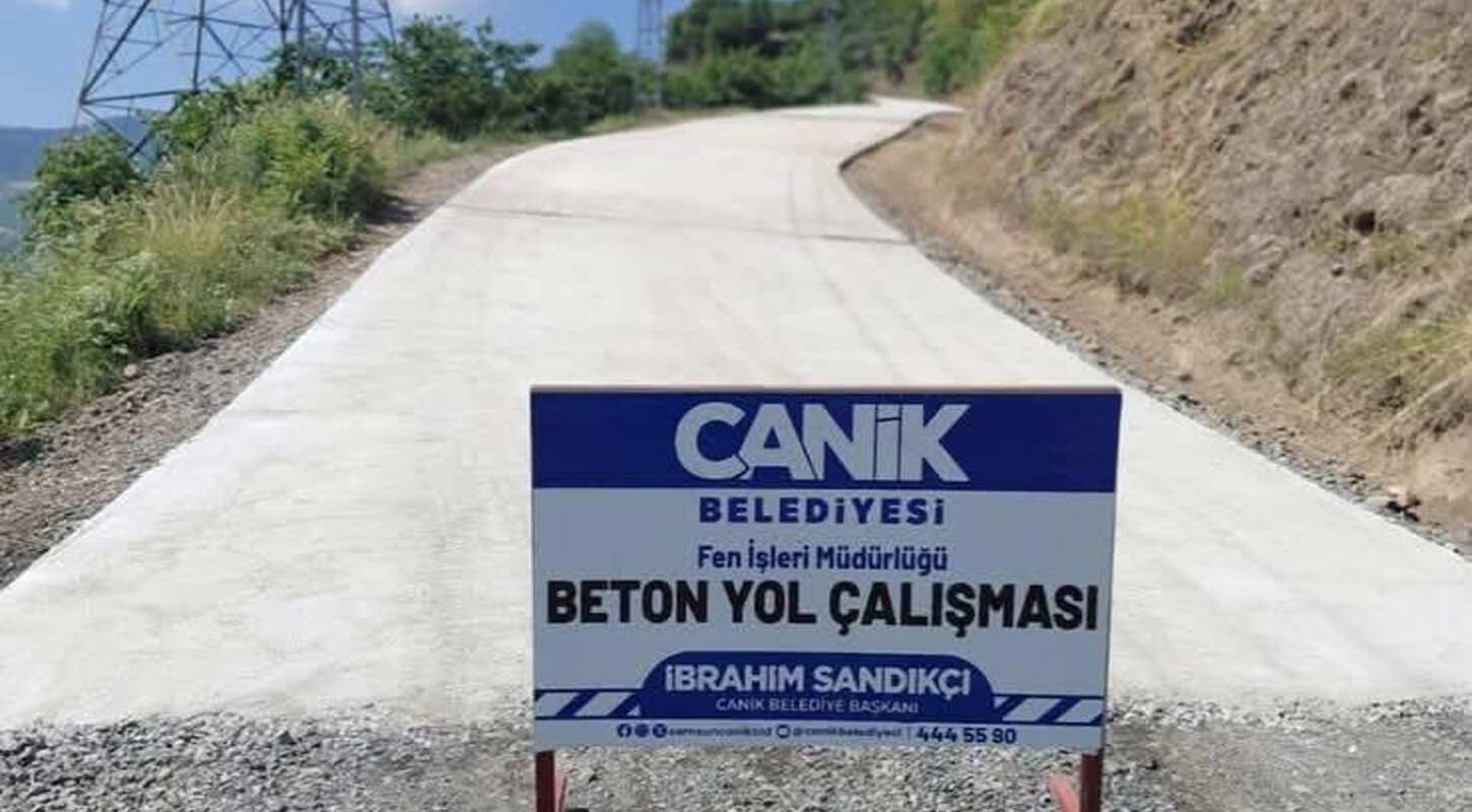 Canik Kirsal Mahalleler 150 Milyon Liralik Yol Yatirimi 2