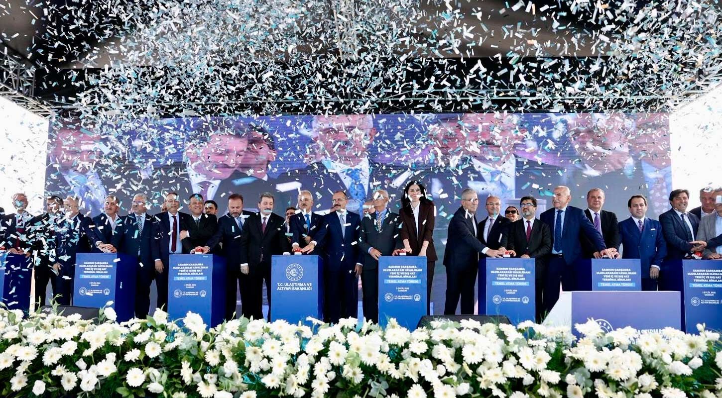 Carsamba Havalimani Yeni Terminal Binasi Temeli Atildi 2