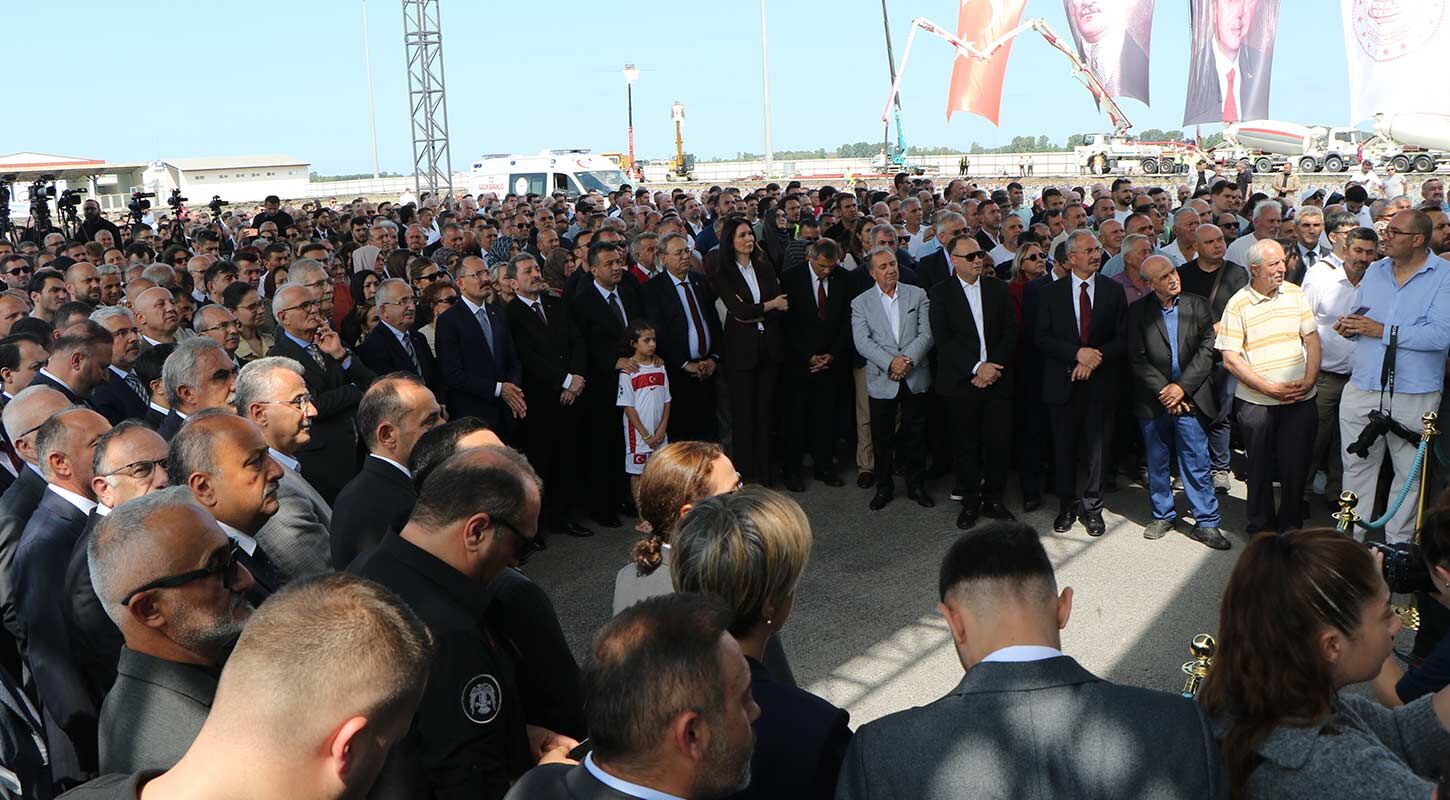 Carsamba Havalimani Yeni Terminal Binasi Temeli Atildi 3