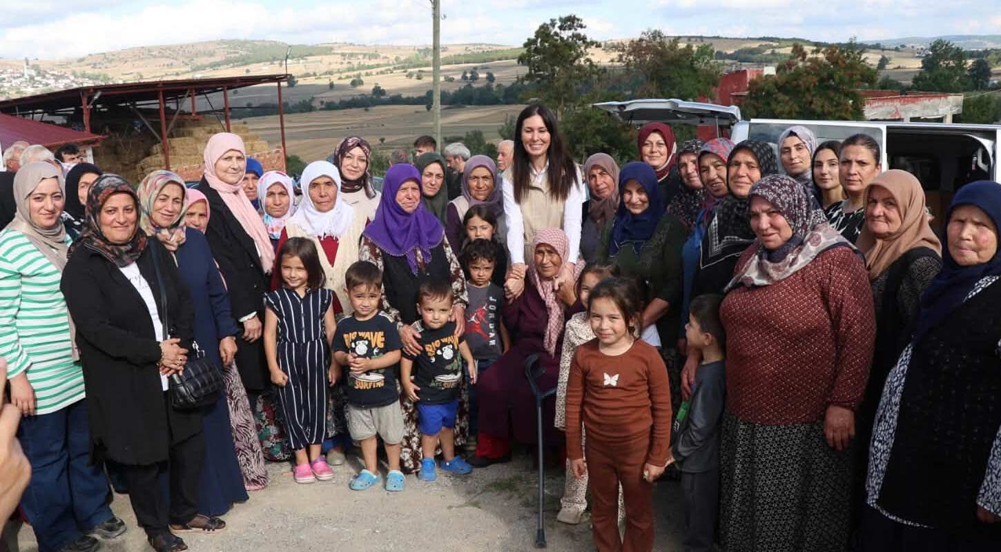 Cigdem Karaaslan Kavak Muhtar Ciftci Ziyareti 2