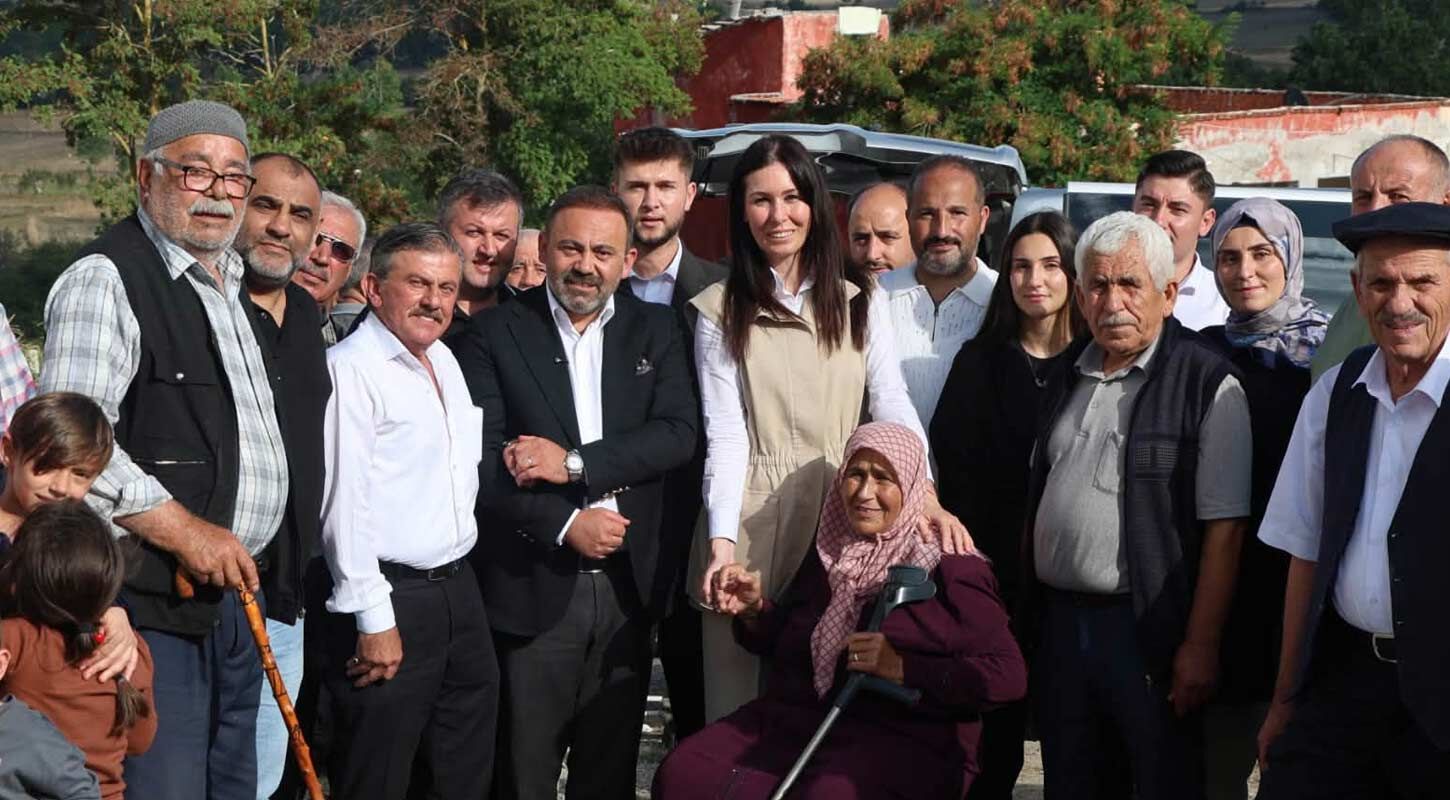 Cigdem Karaaslan Kavak Muhtar Ciftci Ziyareti 3