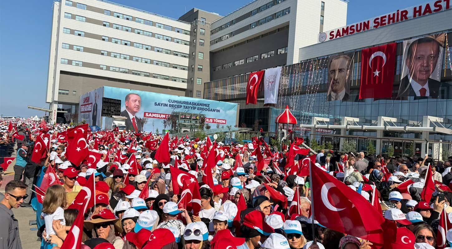 Erdogan Samsun Sehir Hastanesini Acti 2