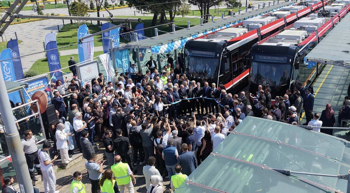 Samsun Iki Yeni Tramvay Hizmete Girdi 2