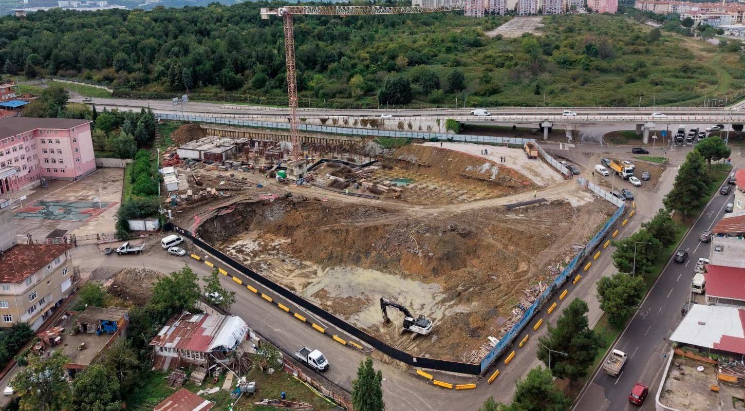 Samsun Kentsel Donusum Zeytinlik Mahallesi Yikimlari Basladi 3