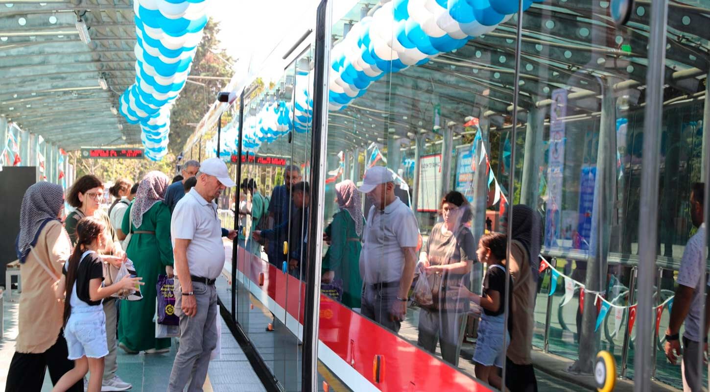 Samsun Yeni Tramvaylar Seferlere Basladi 3