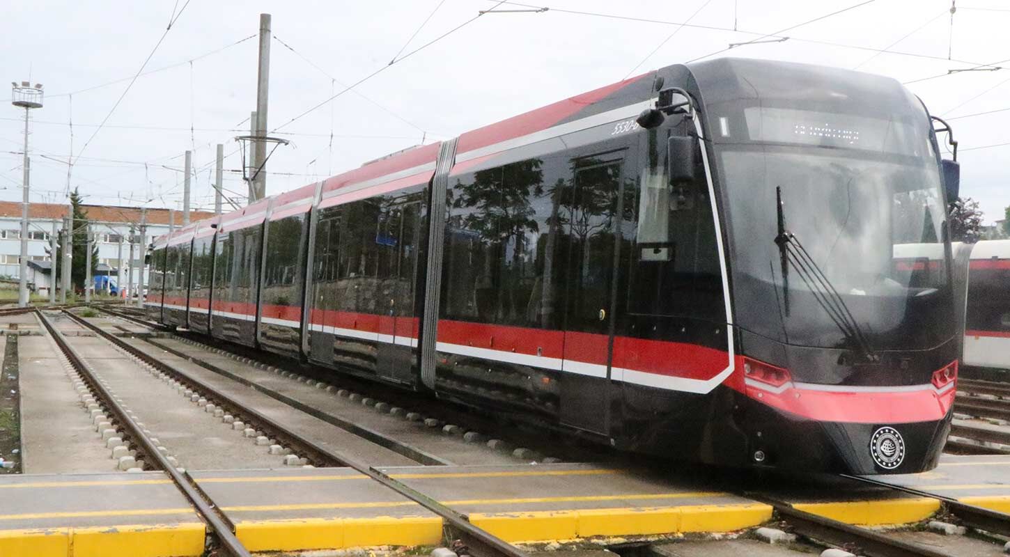 Samsuna Ucuncu Yeni Tramvay Geldi 3