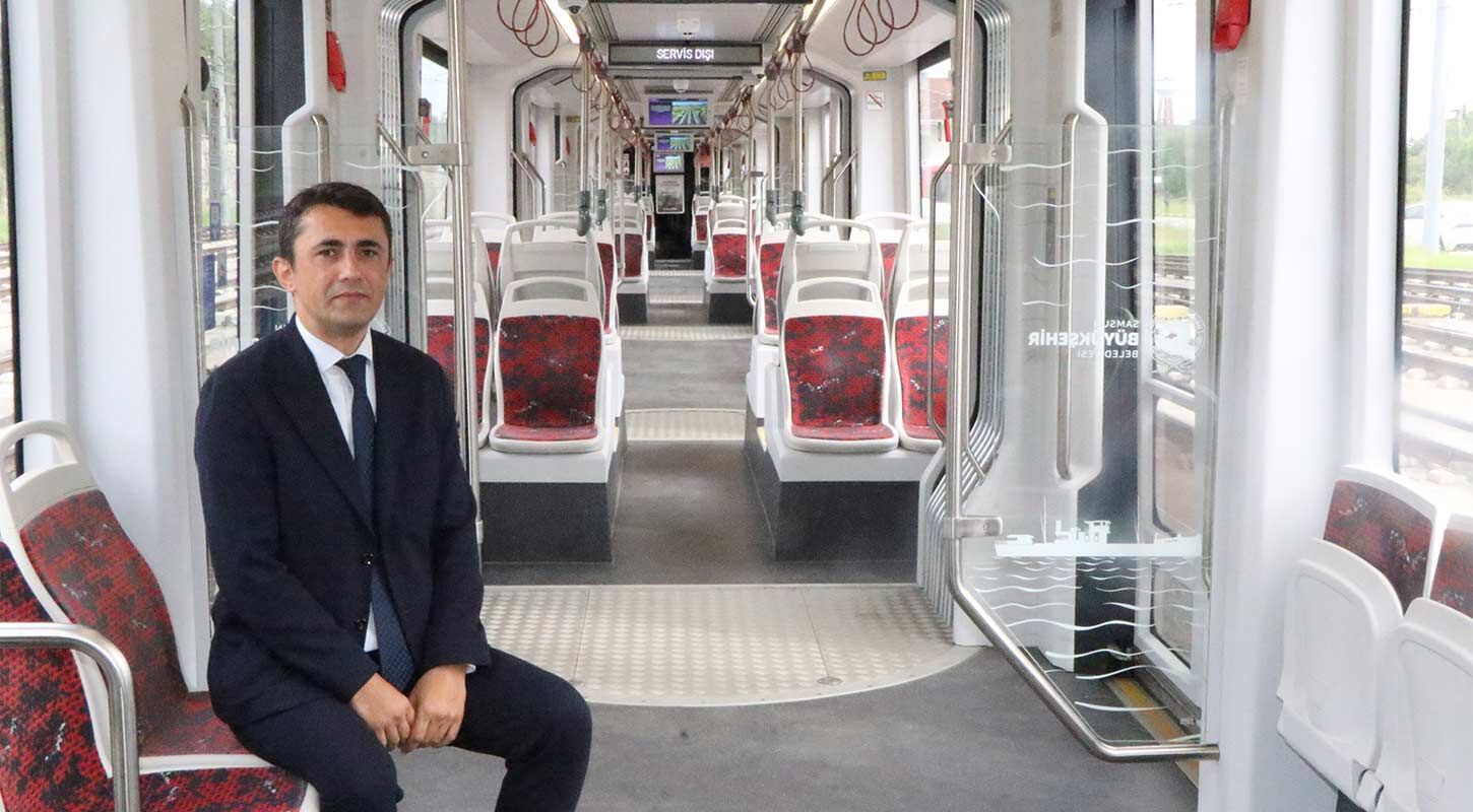 Samsuna Ucuncu Yeni Tramvay Geldi 4