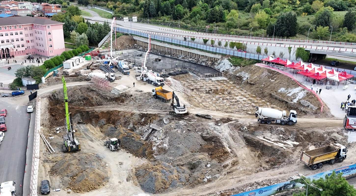 Samsunda Kentsel Donusumde Ilk Kazma Vuruldu 4