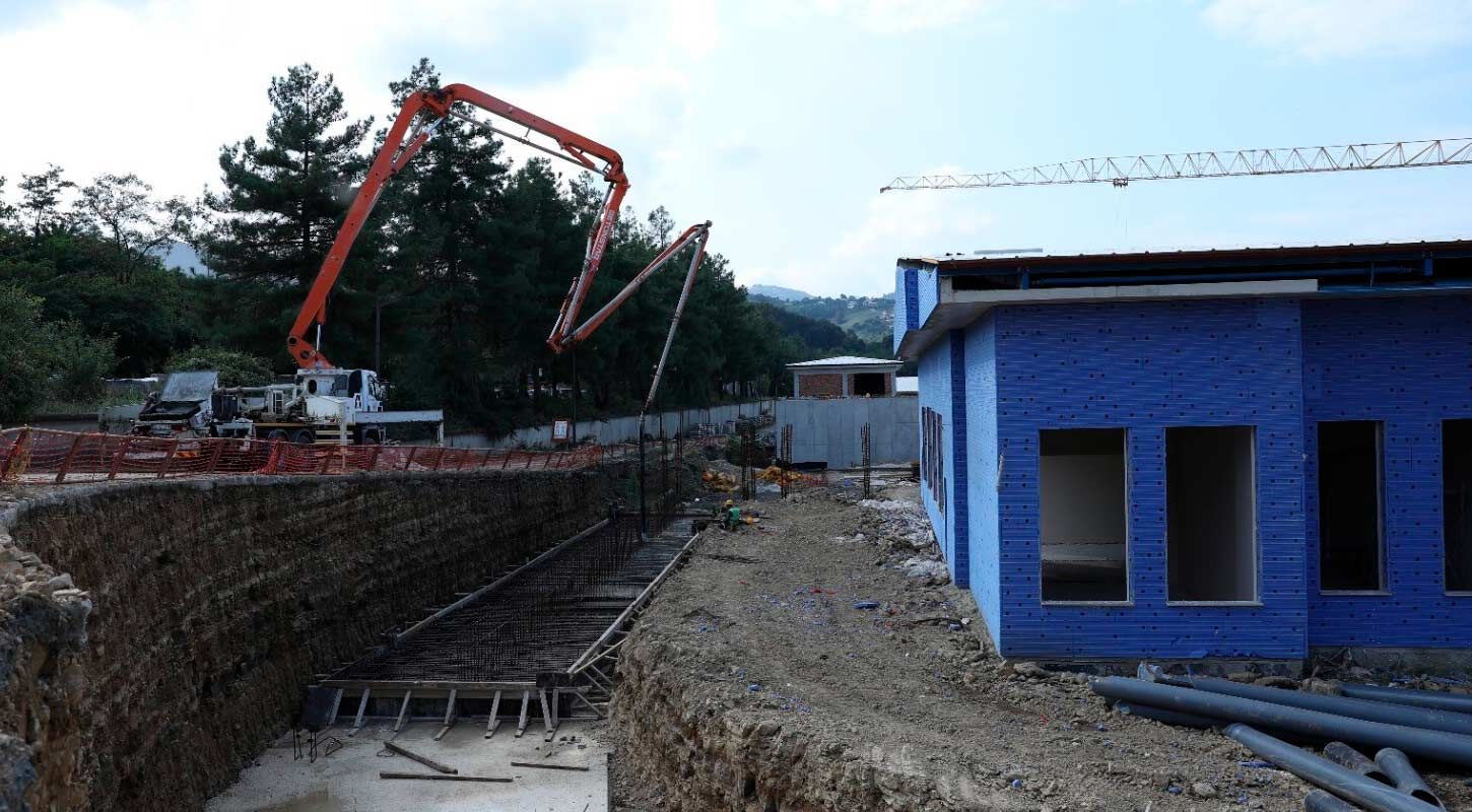 Samsun Saski Selahattin Ereren Icme Suyu Aritma Tesisi Yuzde 72 Tamamlandi 2