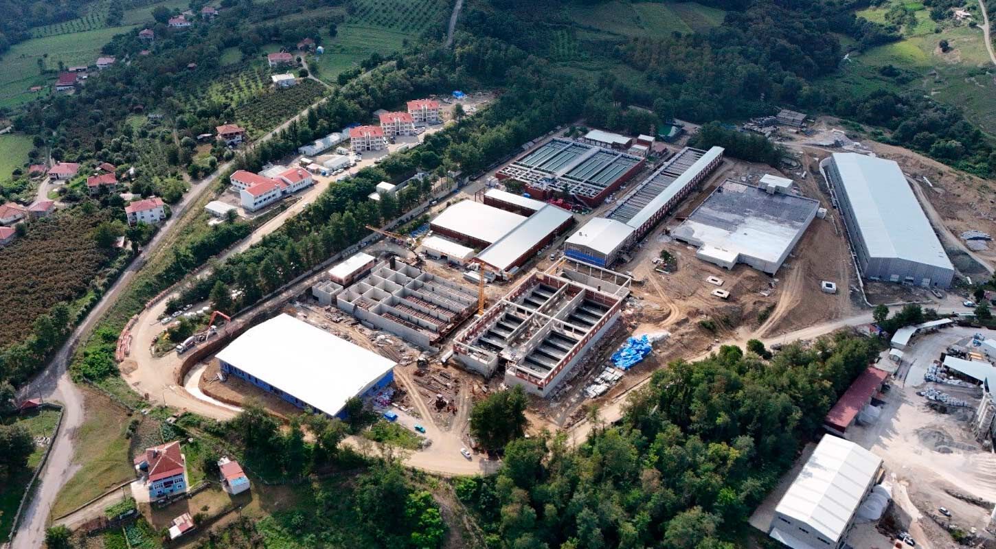 Samsun Saski Selahattin Ereren Icme Suyu Aritma Tesisi Yuzde 72 Tamamlandi 3